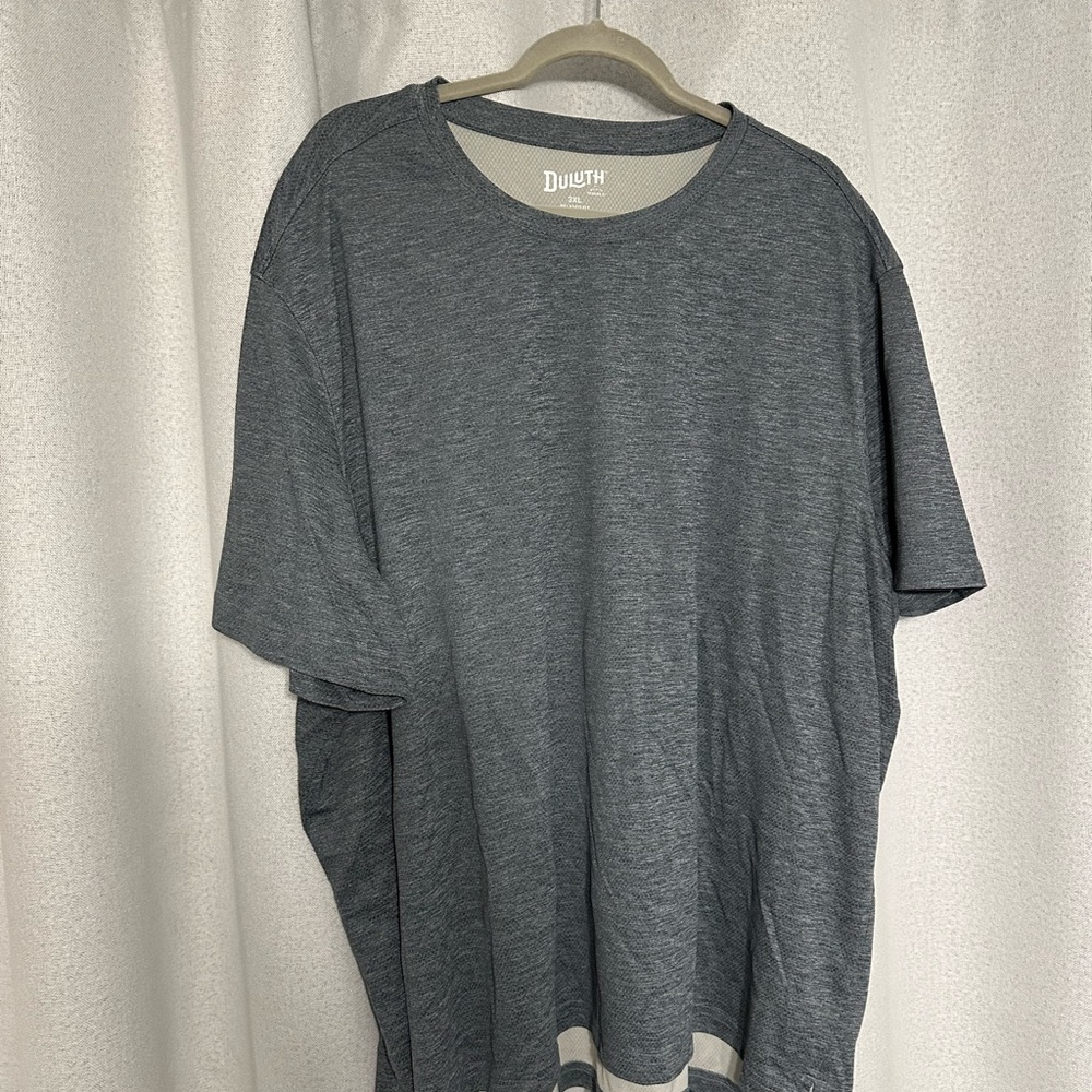 Duluth Trading Co Heather Blue Men's Shirt - 3XL